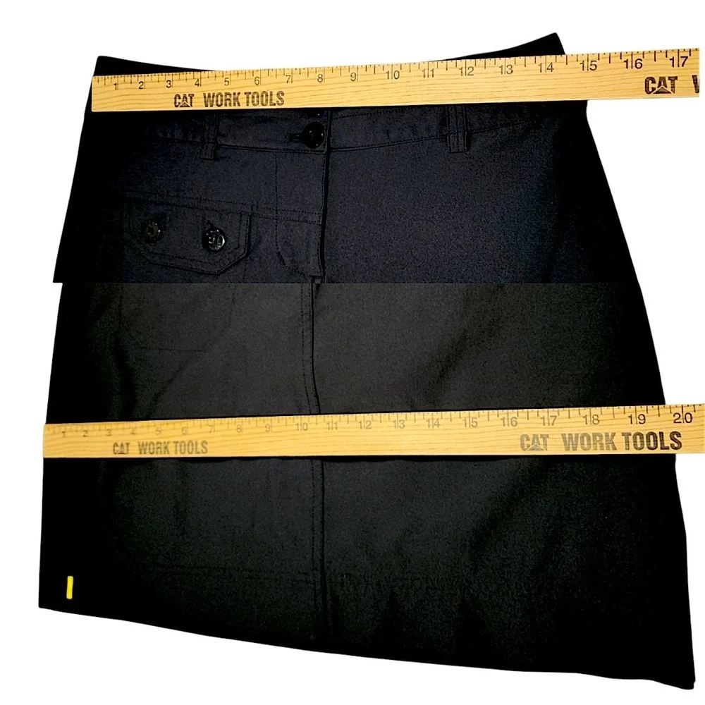Lole Skorts sz 4 Bundle Lot of 2 Black Brown Quick Dry UPF 50+ Tennis Mini Skirt
